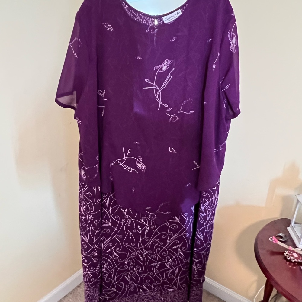 Women’s 2X Purple dress